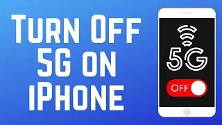 How to Turn Off 5G on iPhone 2024