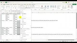 How to separate data with multiple lines of data per cell