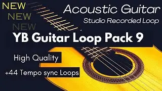 Free YB Guitar Loop Pack 9 - Acoustic Guitar loop Pack | Free guitar loop kit #ybloopspack