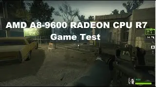 Gaming With AMD A8-9600 RADEON CPU R7 3.10 GHz - Left 4 Dead