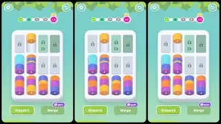 Coin Sort Puzzle - Color Game Gameplay Android Mobile