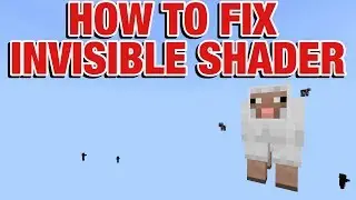 How To Fix INVISIBLE SHADERS In Minecraft PE