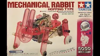 Building a Tamiya Mechanical Rabbit Robot (Hopping Type) in Realtime  - Relax to some  mellow music