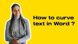 How to curve text in Word 2016/2013/2010/2007?