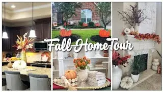 New! Cozy Fall Home Tour 2024 | Kenya's Decor Corner #fall2024 #hometour