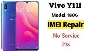 Vivo Y11i imei repair cm2 tool 🔥 | Vivo mtk imei repair tool | vivo 1806 imei repair