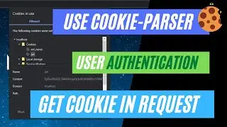 🔴 How to Get Cookie Value (JWT Token) using Cookie-Parser in Node, ExpressJS & MongoDB in Hindi 2020