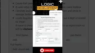 Logic Development Task-8 #angular18 #reactjs #angular #programming #coding