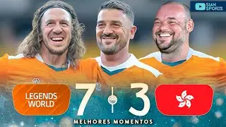 SNEIJDER, PUYOL, DAVID VILLA AND OTHER STARS GIVEN A SHOW IN A HISTORIC MATCH WITH THE LEGENDS