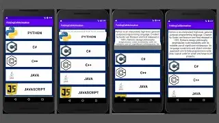 Folding Cell Animation | Android Studio