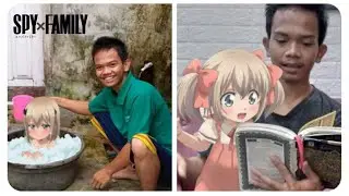 Cara Edit Foto Bareng Anime di Picsart