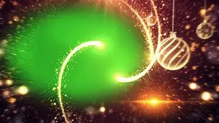 Green screen Christmas New Year 4K Video{2022}