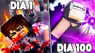 BATALHEI POR 100 DIAS no NOVO MOD DE JUJUTSU KAISEN no MINECRAFT ‹ Ine ›