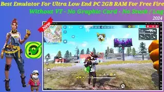 Best New Emulator For Low End PC | Free Fire OB43 Update Best Android Emulator | LDplayer Ultra Lite