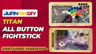 JMD Titan All Button Custom Fightstick | JUANminiDIY