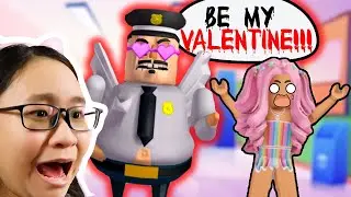 ROBLOX-  Gary School Escape!!! - Gary Want Me to be his VALENTINE???