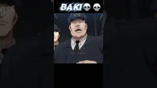 Oliver swallowed Baki👀💀|Baki Hanma| #anime #animemoments #baki