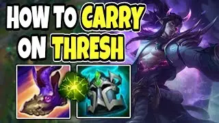 Challenger Thresh shows you how to CARRY in the new split - Thresh support - 14.10 League of Legends