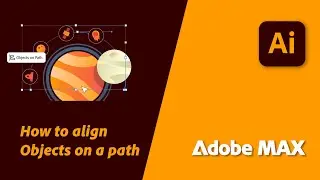 How to Align Objects on a Path in Adobe Illustrator