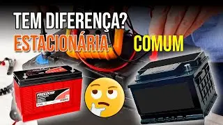 DIFERENÇAS | Baterias estacionária e comum!