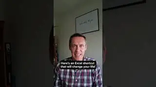 Super Excel shortcut you need to start using! 