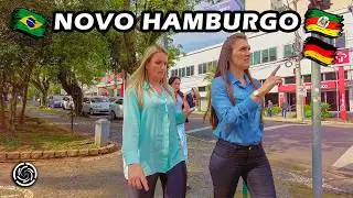 NOVO HAMBURGO 🇩🇪 GERMAN COLONIZATION in SOUTH BRAZIL 🇧🇷 Rio Grande do Sul 【 4K UHD 】