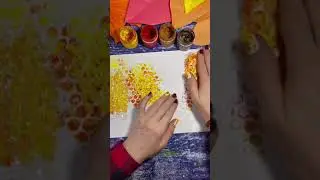 Как нарисовать осенний пейзаж легко
