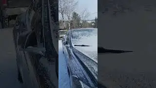 another frozen Tesla
