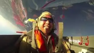 Office 365 Red Barron aerobatics over the Gold Coast