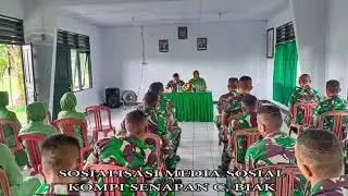 Sosialisasi Media Sosial Kepada Prajurit & Persit