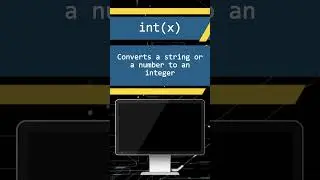 Unleashing Python's int() Function #pythonic #coding #phython #pythonprogramming #css #python