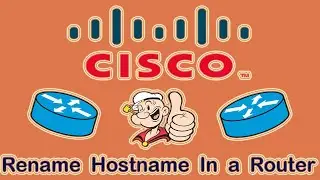 How to Rename Hostname in a Router | CISCO Router | CISCO Packet Tracer | Network Security