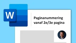 Word paginanummering vanaf derde pagina - automatische paginanummering in Word vanaf latere pagina