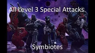 All Symbiote Level 3 Special Attacks MCOC