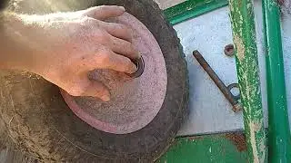 Замена подшипника на тачке ,)