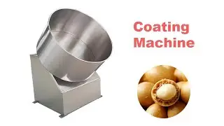 Multi-functional Almonds Chocolate Coating Machine Peanut Small Sugar Coating Pan Machine