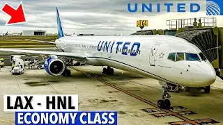 FLYING PENCIL | United Airlines 757-300 | Los Angeles (LAX) - Honolulu, Hawaii (HNL) Trip Report