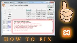 Final Solution How To Fix XAMPP - Error: Apache shutdown unexpectedly