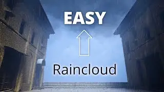 Easy Rain Cloud with Niagara in Unreal Engine 5 Tutorial