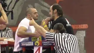 Чемпионат России по армспорту 2015. Мухарбек Караев - Максим Черский финал