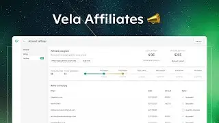 Vela Affiliates Program Overview