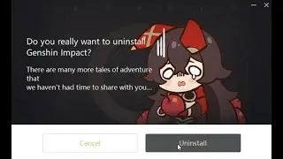 Why I uninstall Genshin Impact