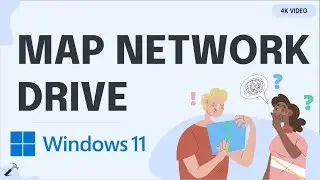 Map a network drive in Windows 11