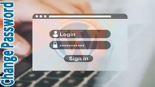 how to change wordpress website password