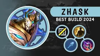 Zhask New Best Build and Emblem Set 2024 | Mobile Legends