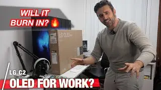 BEST OLED 4K TV as a Monitor? LG C2 42" | Unboxing and Mac REVIEW