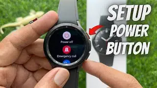 How to Setup Power Button for Power Off on Galaxy Watch 4 Classic!