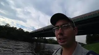 Подмосковный город Химки, Левый Берег: Набережная канала им. Москвы в парке 