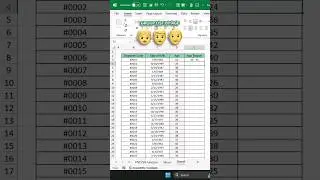 Calculate and Group Age in Microsoft Excel #shorts