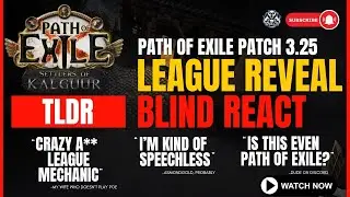 Path of Exile | 3.25 League Reveal/Patch Notes | Are Minions Good This League?